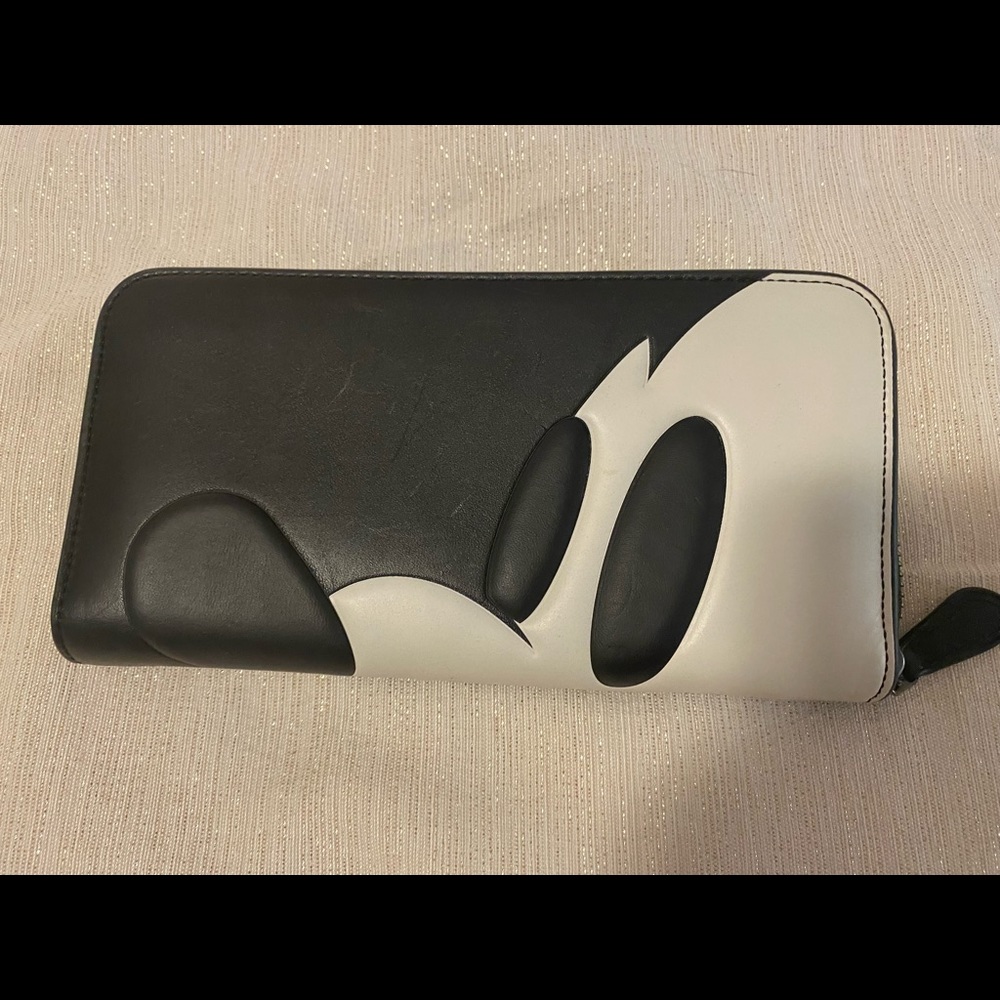COACH Disney Mickey Mouse SPECIAL EDITION Travel Wallet